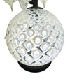 A wonderful 1970s Italian Murano glass handkerchief lamp by La Murrina