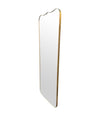 A large full length orignal Italian 1950s brass framed mirror
