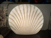 A Murano glass shell lamp by Peill and Putzler