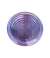 A Murano glass pink ribbed vase “Onda” by Sergio Asti for Amolfo di Cambio
