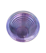 A Murano glass pink ribbed vase “Onda” by Sergio Asti for Amolfo di Cambio