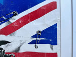 An orignal 1976 Sex Pistols promotional poster for their first single " Anarchy in the UK"