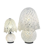 A wonderful large 1970s Murano glass handkerchief lamp by La Murrina,