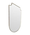 Mid Century mirror shield mirror Italian 1950s