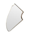 Mid Century mirror shield mirror Italian 1950s