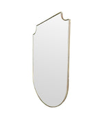 Mid Century mirror shield mirror Italian 1950s