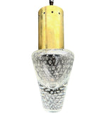 Mid century ceiling light Murano glass and brass pendant light by Gino Sarfatti and Archimede Seguso - 1950s - Italian