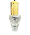 Mid century ceiling light Murano glass and brass pendant light by Gino Sarfatti and Archimede Seguso - 1950s - Italian