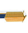 Mid Century console dresser desk by Vittorio Dassi marquetry birds-eye maplewood - Mid Century furniture - 1950s