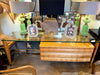 Mid Century console dresser desk by Vittorio Dassi marquetry birds-eye maplewood - Mid Century furniture - 1950s