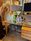 Mid Century console dresser desk by Vittorio Dassi marquetry birds-eye maplewood - Mid Century furniture - 1950s