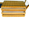 Mid Century console dresser desk by Vittorio Dassi marquetry birds-eye maplewood - Mid Century furniture - 1950s