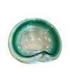 Mid century Green Murano glass ashtray bowl - 1960s - Italian