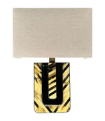 Mid century wall sconces lacquered marquetry bone and brass Italian 1970s