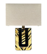 Mid century wall sconces lacquered marquetry bone and brass Italian 1970s