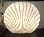 Mid Century Murano glass shell lamp by Peill and Putzler - 1970s German