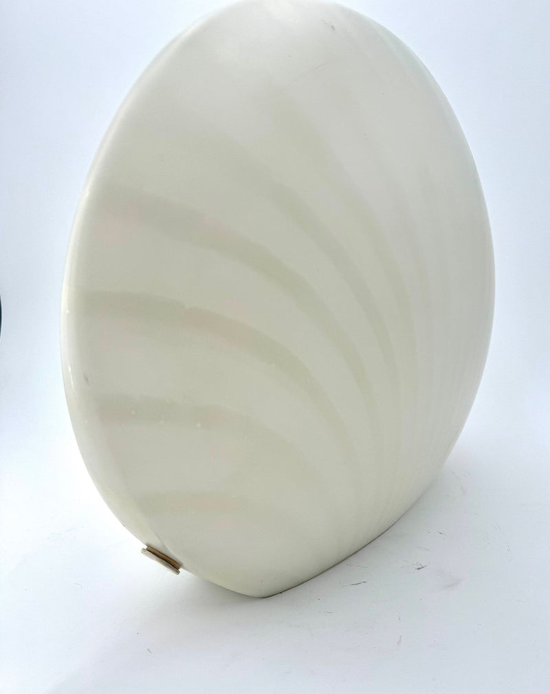 Mid Century Murano glass shell lamp by Peill and Putzler - 1970s German