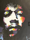 Large 1970s poster Jimi Hendrix All Along the Watchtower