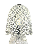 A wonderful 1970s Italian Murano glass handkerchief lamp by La Murrina