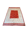 A Scandinavian inspired hand knotted Moroccan wool rug
