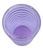 A Murano glass pink ribbed vase “Onda” by Sergio Asti for Amolfo di Cambio