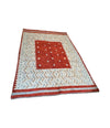 A Scandinavian inspired hand knotted Moroccan wool rug