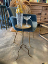 A very elegant 1950s Spanish gilt wrought iron Martini table