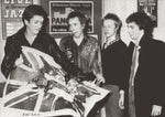 An orignal 1976 Sex Pistols promotional poster for their first single " Anarchy in the UK"
