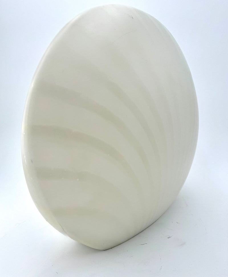 A Murano glass shell lamp by Peill and Putzler