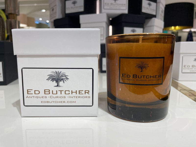 Ed Butcher "1974" handmade  all natural flower and coconut oil candle, with manadrin, star anise and rosemary