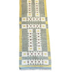 A Babro Nilsson inspired Scandinavian style handwoven flat weave wool rug runner
