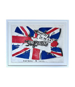 An orignal 1976 Sex Pistols promotional poster for their first single " Anarchy in the UK"