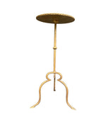 A very elegant 1950s Spanish gilt wrought iron Martini table