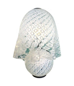 A wonderful large 1970s Murano glass handkerchief lamp by La Murrina,
