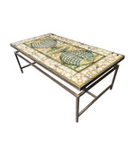 A wonderful 1960s ceramic tiled table by Dennis Townsend for Heals London