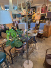 Mid century coat stand - 1950s gilt metal and marble hat and coat stand - Italian - Mid Century furniture