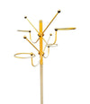 Mid century coat stand - 1950s gilt metal and marble hat and coat stand - Italian - Mid Century furniture