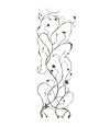 1970s gilt wrought iron room divider screen by Salvino Marsura