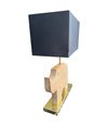 Mid Century Table lamp in the shape of a travertine rhino by Frattelli Mannelli - Italian