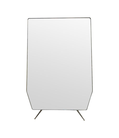Mid Century Mirror Italian 1950s full length brass framed