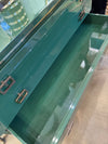 Mid century chest of drawers green lacquered by Guy Lefevre for Maison Jansen - 1970s - French