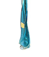 Mid Century Turquoise Murano Glass lamp Chambord Et Toso