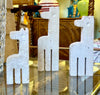 Mid century Travertine Giraffes by Fratelli Mannelli - 1970s - Italian