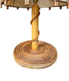 Mid century bamboo table lamp by Louis Sognot - 1960s - French