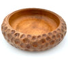 Mid century carved wooden and blue glass accessories box - Pietro Chiesa for Fontana Arte - 1950s