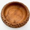 Mid century carved wooden and blue glass accessories box - Pietro Chiesa for Fontana Arte - 1950s