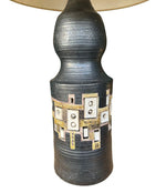 Mid century ceramic table lamp by Georges Pelletier - French - 1960s
