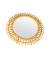 Mid century bamboo mirror by Franco Albini for Bonacina - French - 1970s