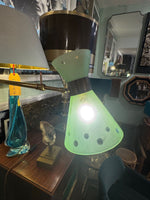 Mid century wall light 1950s Italian telescopic reading wall light