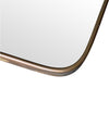 Mid century mirror shield mirror Italian 1950s